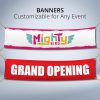 Personalised Banner sprinted to order