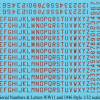 Fantasy Printshop RAF 8 inch Serial Numbers and Letters WW11 and 1946 onwards 32 scale FP1080 Decals