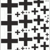 FPRC553 German Crosses cross vinyl stickers decals