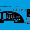 Airscale Avro lancaster decals AS32LANC
