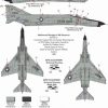 ED48-124 McDonnell Douglas F-4C + F-4E Phantoms of the 57th FIS decals Eurodecals