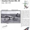 Matterhorn Circle MC72019 Hawker Hunter Mk.58 early