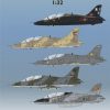 Euro Decals BAE Hawks in world wide service decals in 1/32 scale