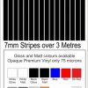 Coloured Stripes 7mm
