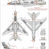 ED48-133 North American F-100D Supersabre Collection Pt3 Decals transfers