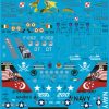 Airgraphics air forces of the world part 4 72-011 decals
