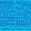 No carrier film decals RAF 24 inch Blue 1/32 scale FPNCF-2106