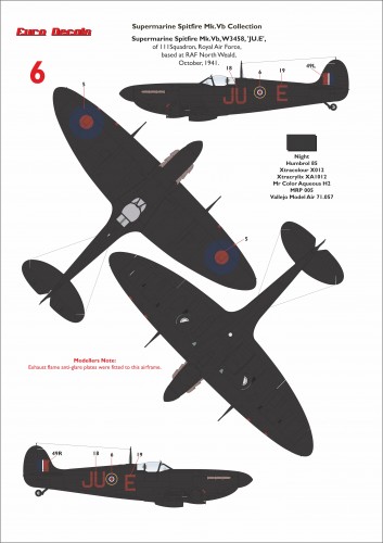 ED35001 Supermarine Spitfire Mk.Vb Border models page 6 1/35