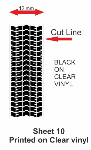 Fantasy printshop Slot Car Scalextric Stickers Decals racing stripes