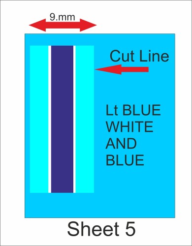 Fantasy printshop Slot Car Scalextric Stickers Decals racing stripes