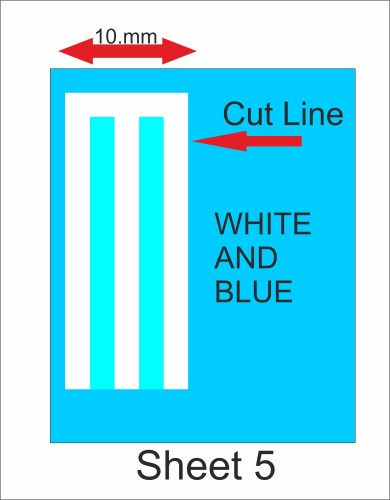 Fantasy printshop Slot Car Scalextric Stickers Decals racing stripes