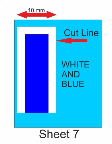 Fantasy printshop Slot Car Scalextric Stickers Decals racing stripes