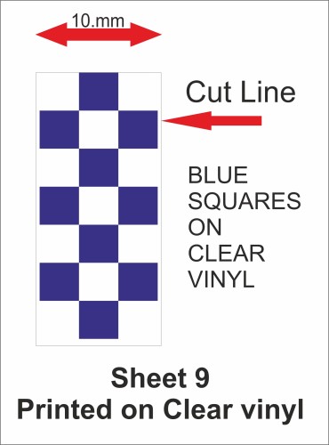 Fantasy printshop Slot Car Scalextric Stickers Decals racing stripes