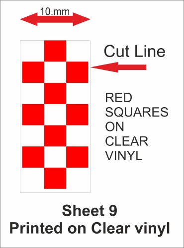 Fantasy printshop Slot Car Scalextric Stickers Decals racing stripes