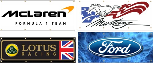 Fantasy printshop Slot Car Scalextric Stickers Decals banners pre cut