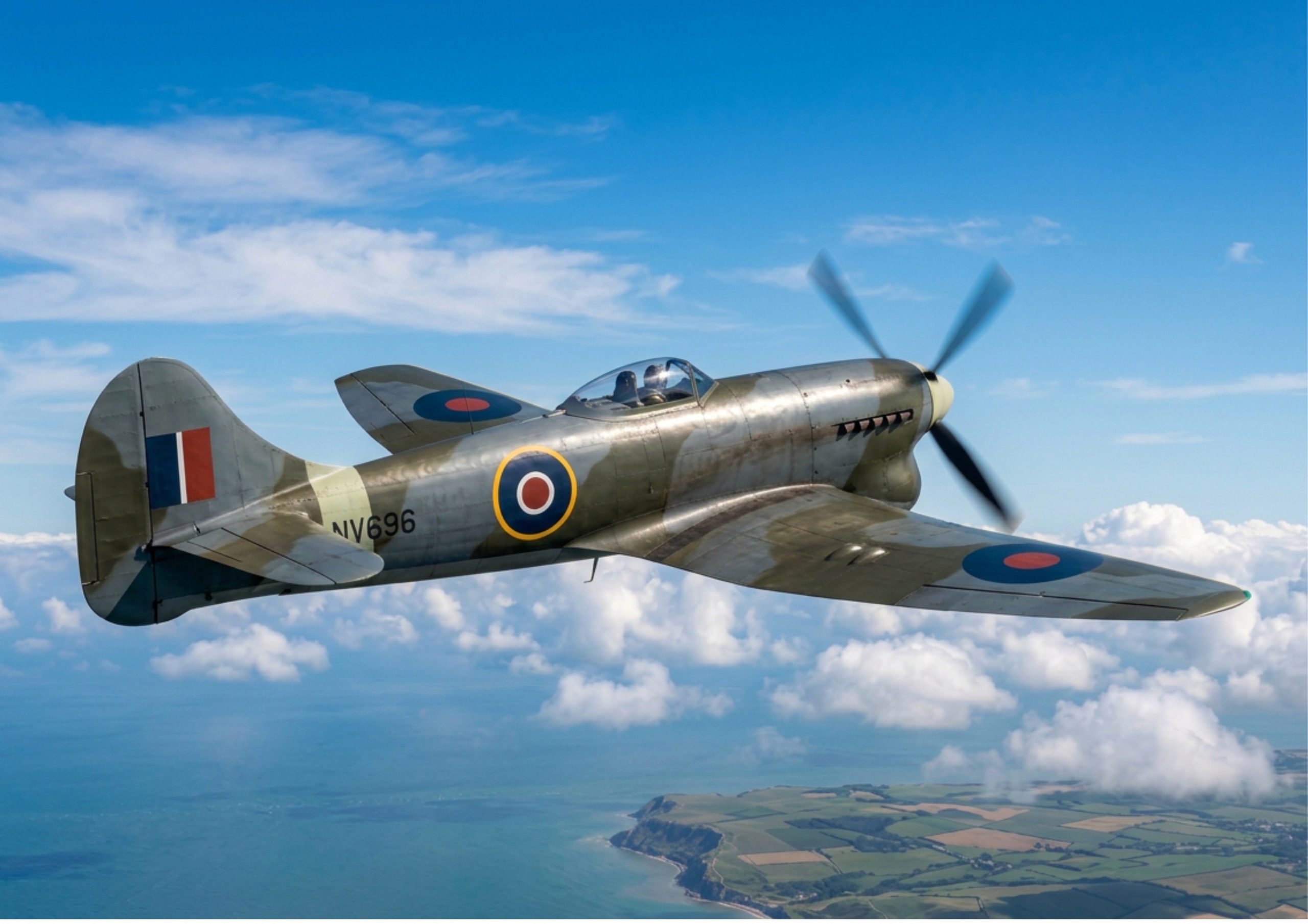 Hawker Tempest poster print Hawker Tempest poster print