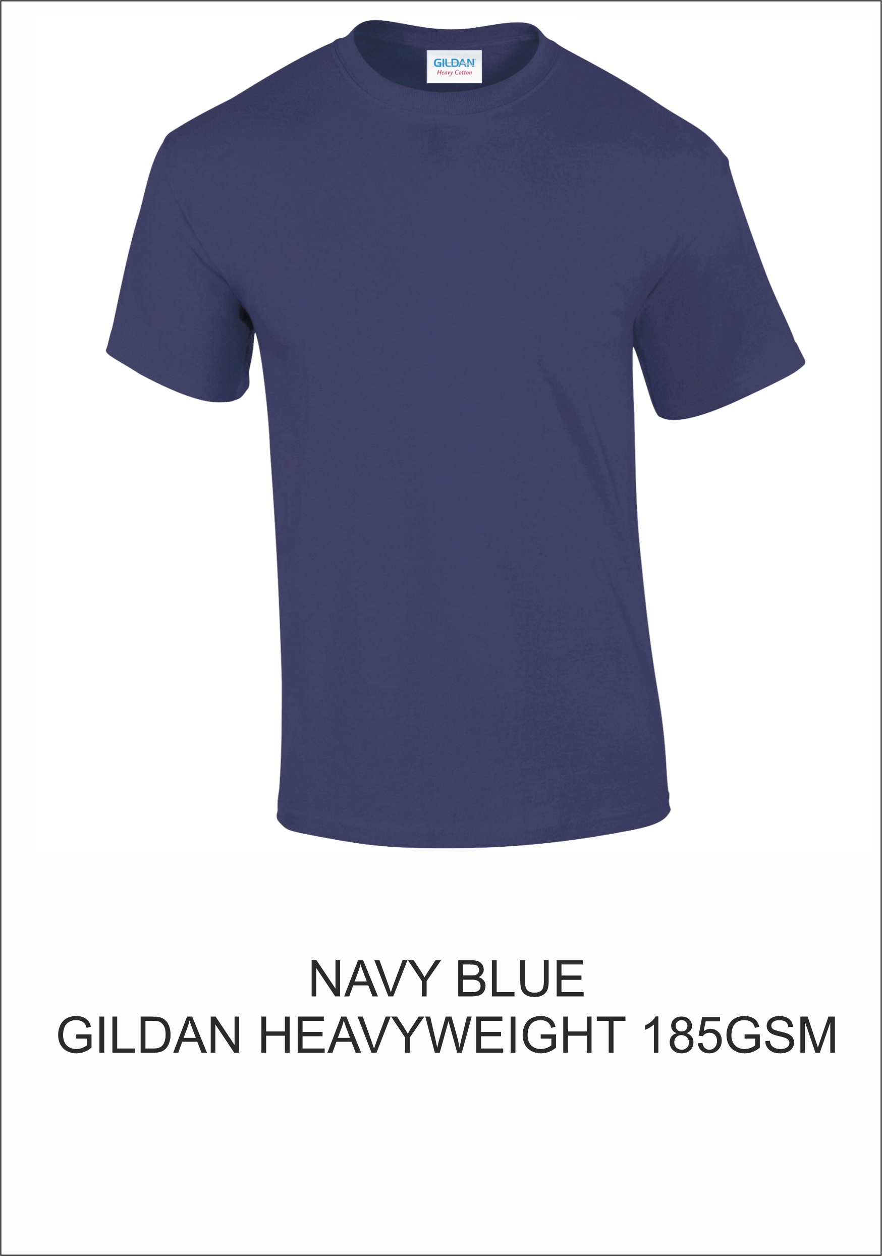 navy blue
GILDAN T-SHIRT 185GSM for t-shirt navy blue GILDAN T-SHIRT 185GSM for t-shirt