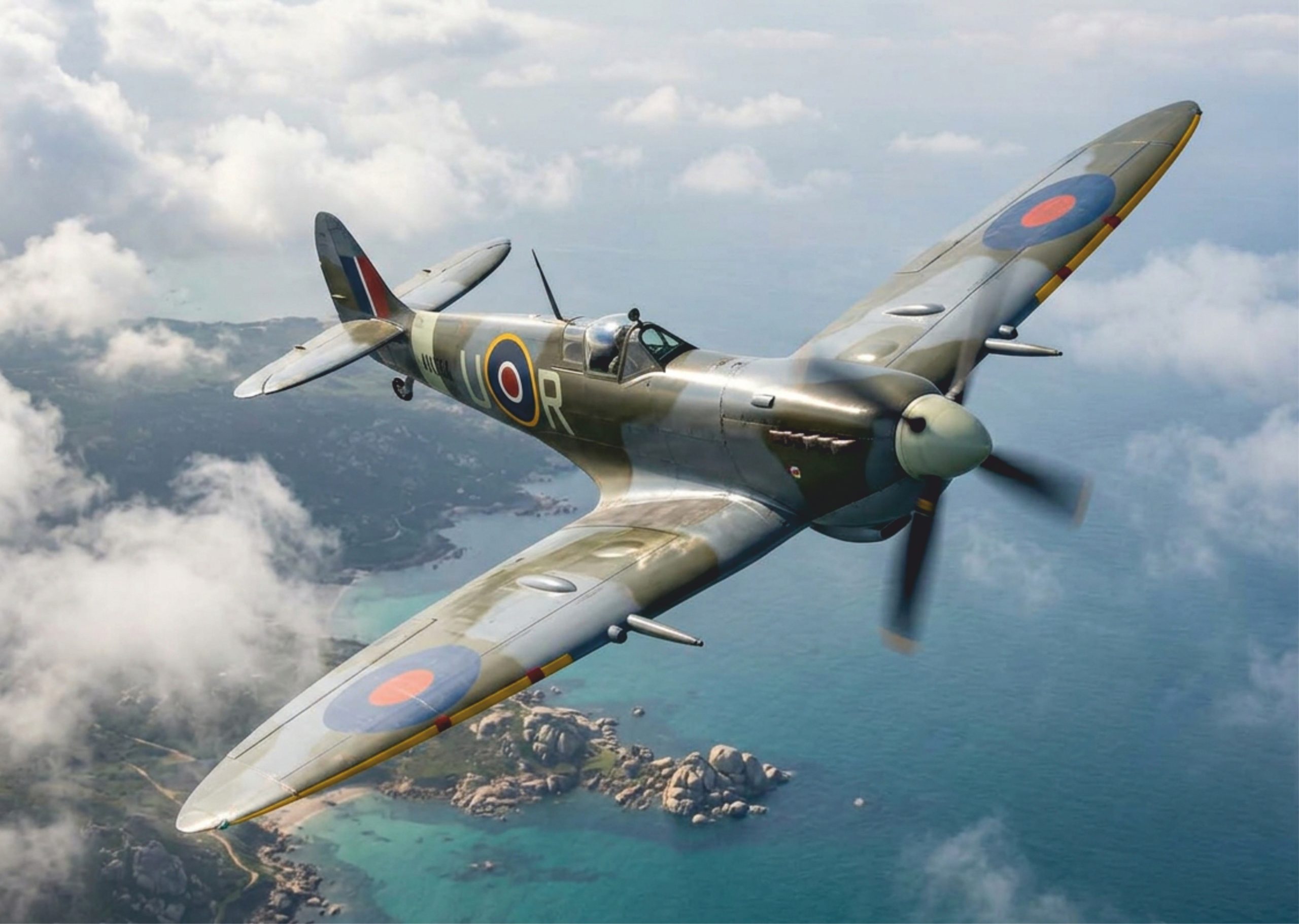 Supermarine Spitfire poster print Supermarine Spitfire poster print