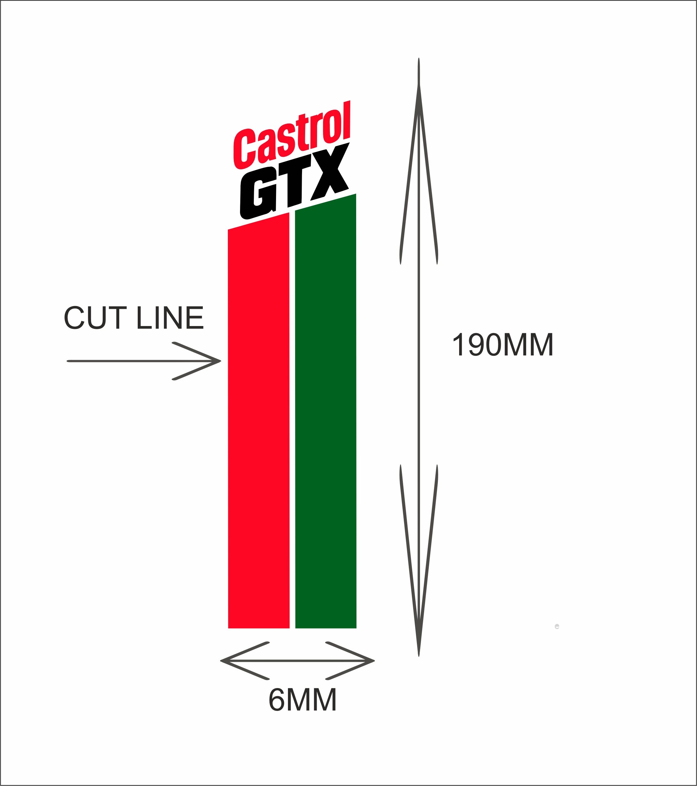 castrol RALLY STICKERS for slotcar scalexrtic castrol RALLY STICKERS for slotcar scalexrtic