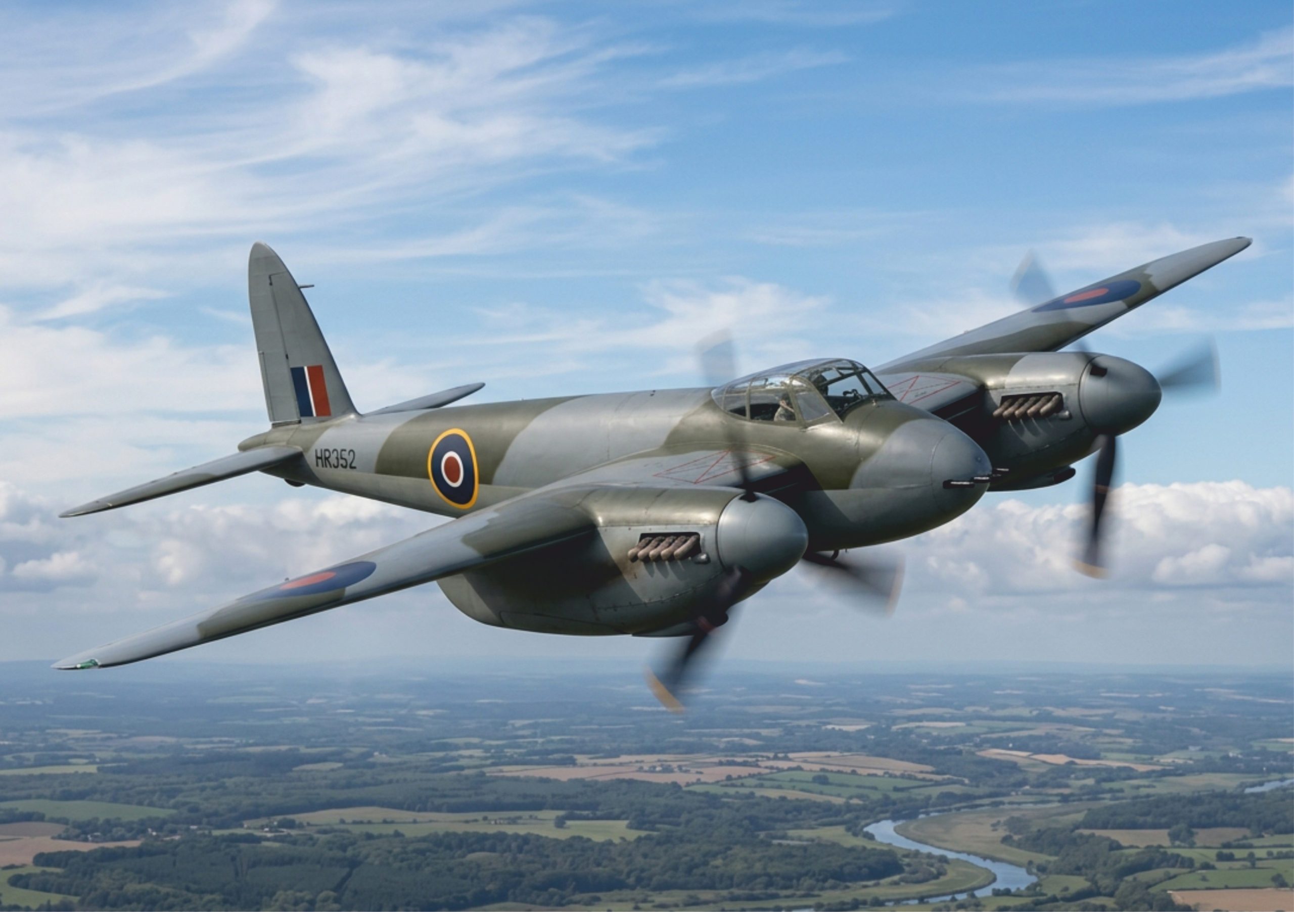 de Havilland Mosquito poster print de Havilland Mosquito poster print