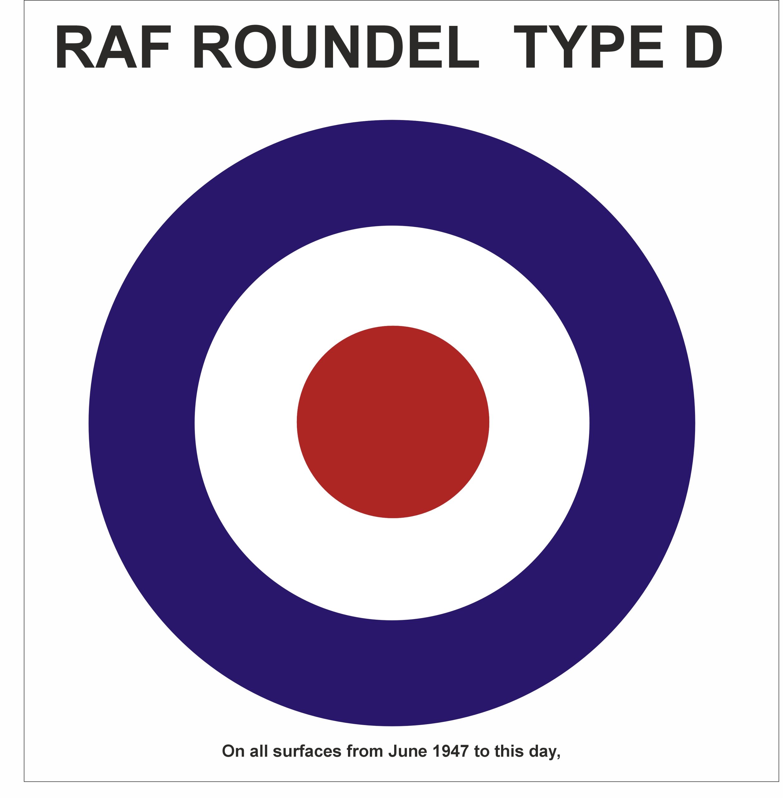 Raf roundel D type